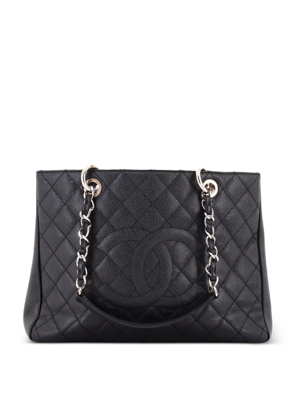 CHANEL Pre-Owned Grand Shopping Quilted Caviar tote bag - Nero