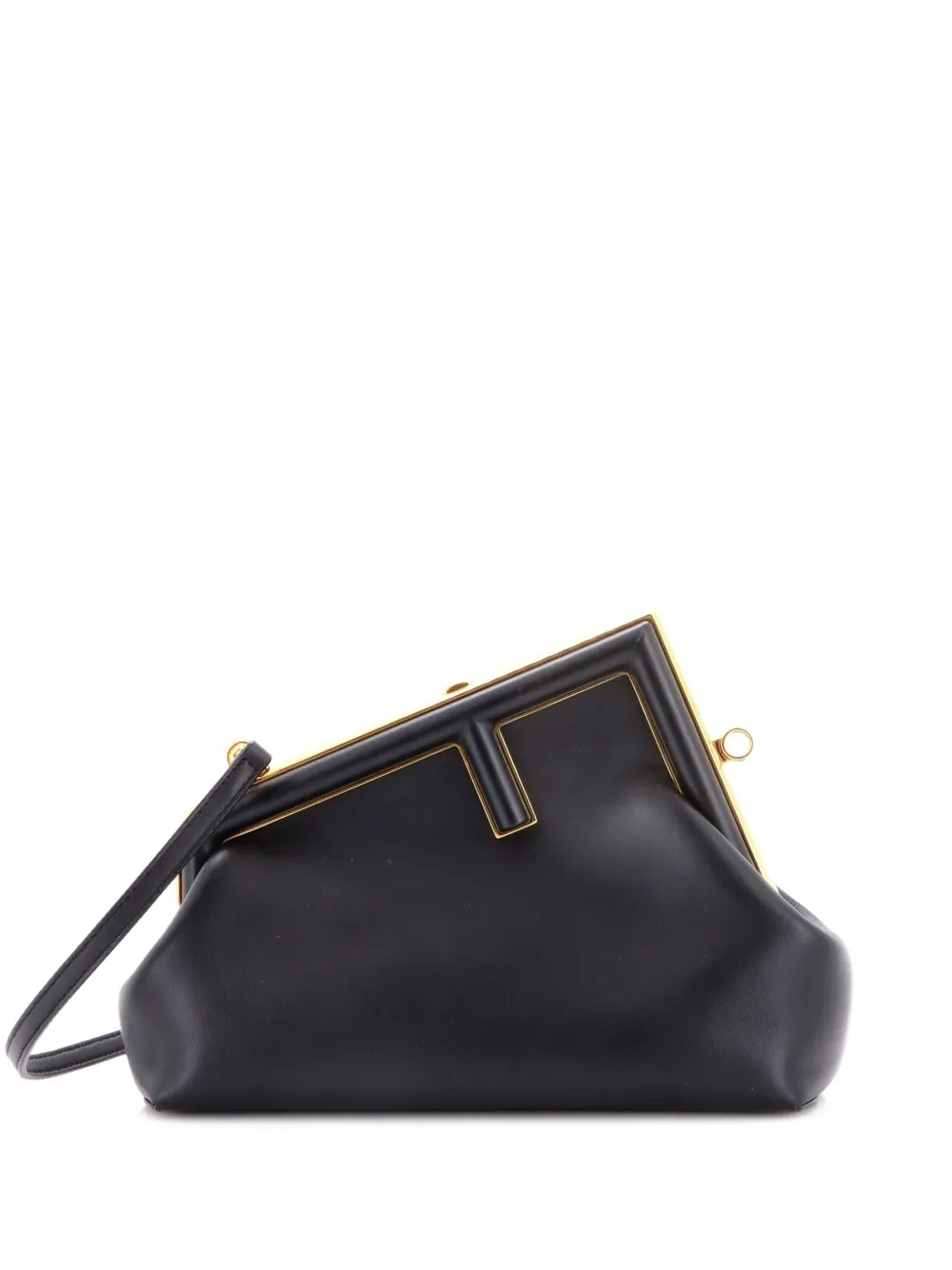 Fendi Pre-Owned First Bag Leather Small clutch bag - Nero