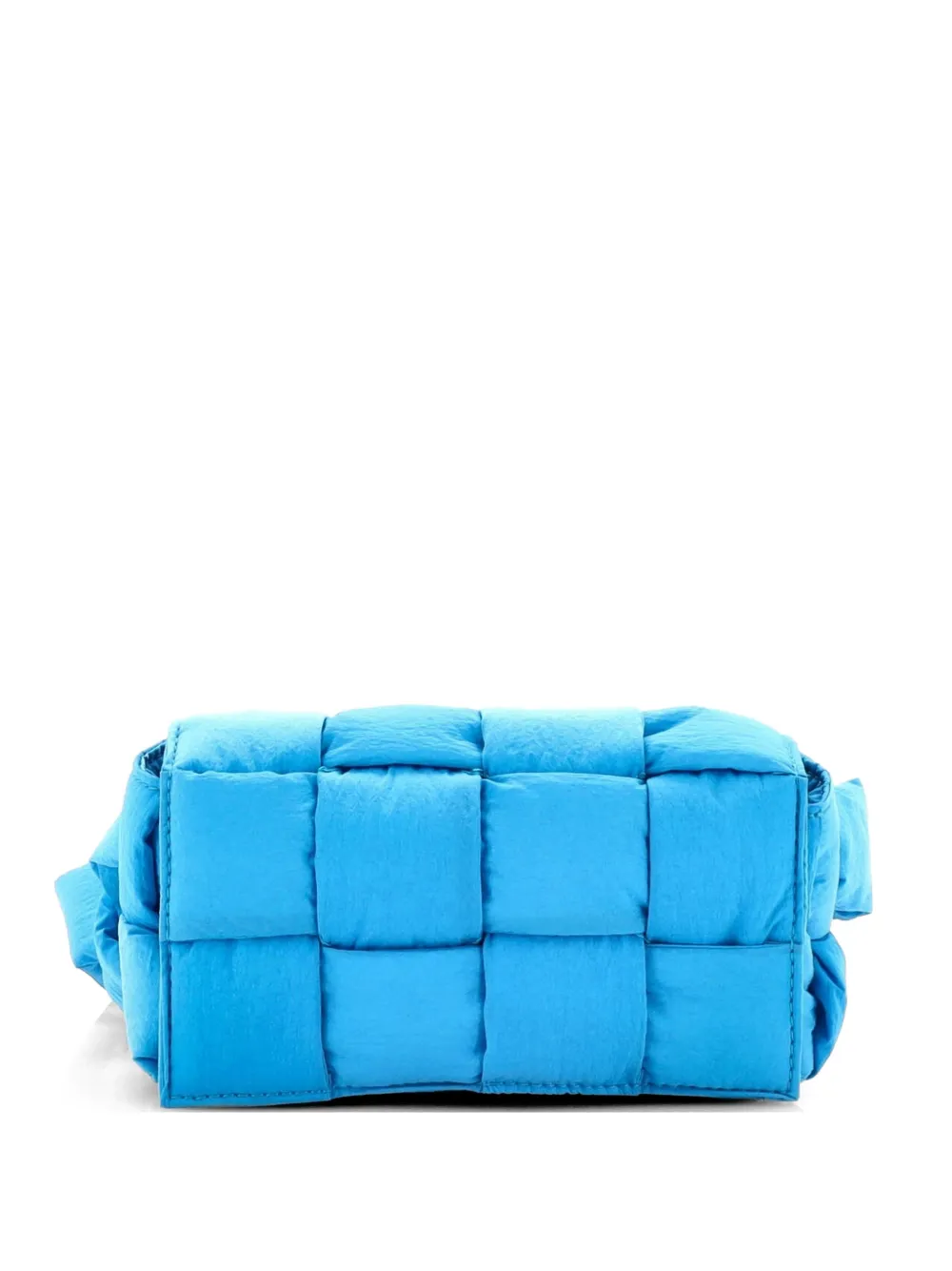 Bottega Veneta Pre-Owned Cassette Padded Maxi Intrecciato Nylon Mini belt bag - Blu