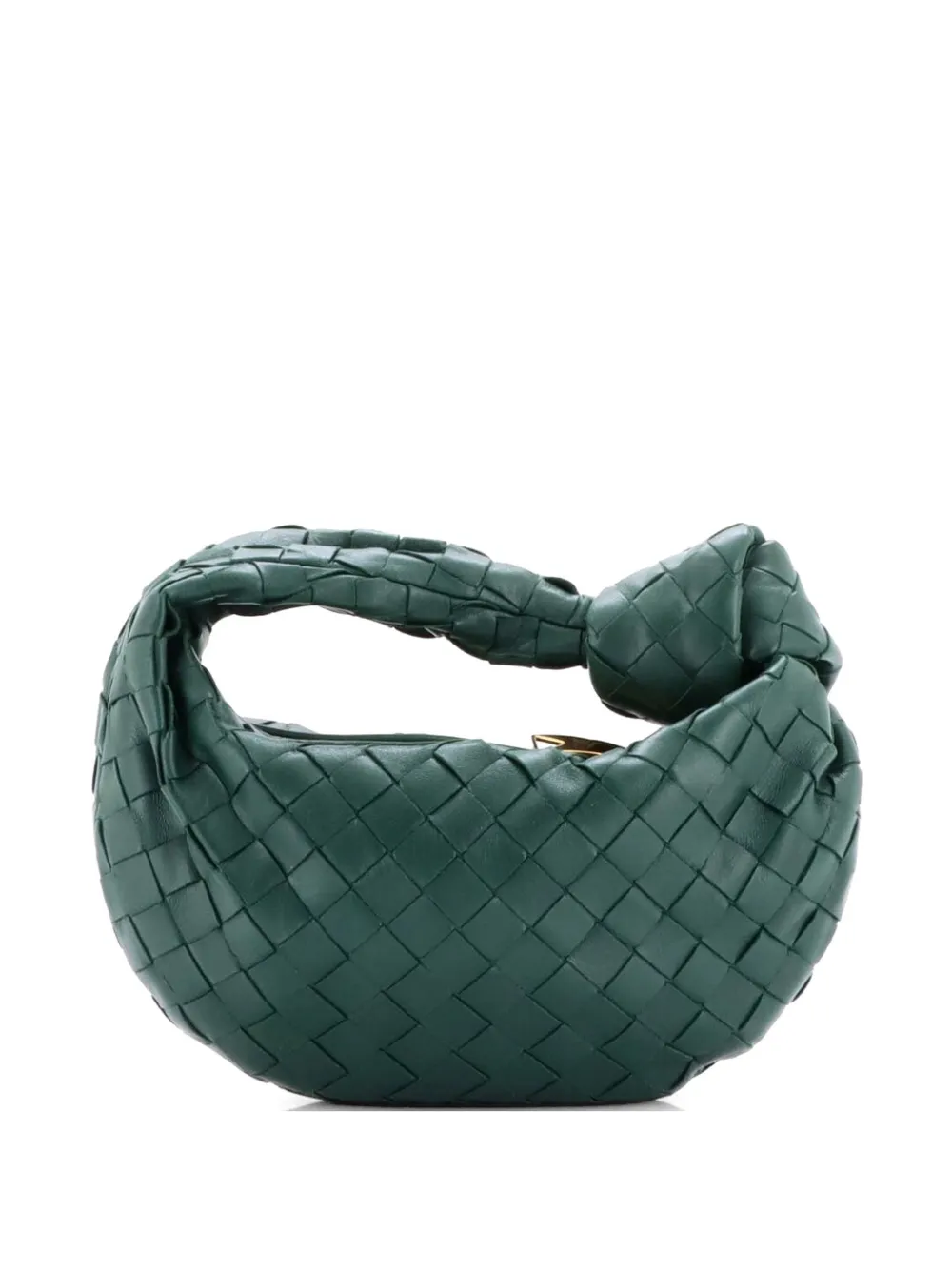Bottega Veneta Pre-Owned BV Jodie Intrecciato Nappa Mini hobo bag - Verde