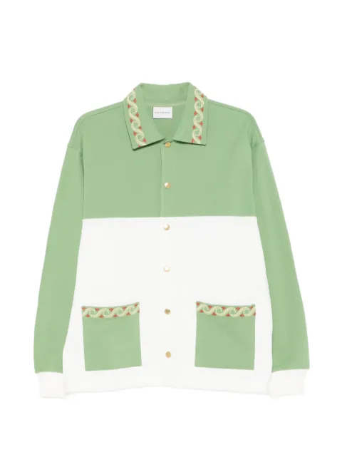 Drôle De Monsieur embroidered-detail overshirt