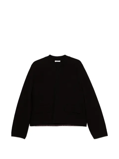 Rier felted collarless jacket