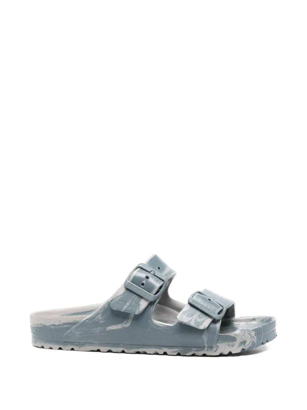 Birkenstock Arizona marbled-effect slides - Blau