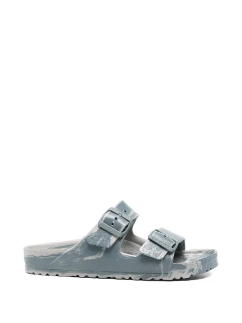 Birkenstock Arizona marbled-effect slides