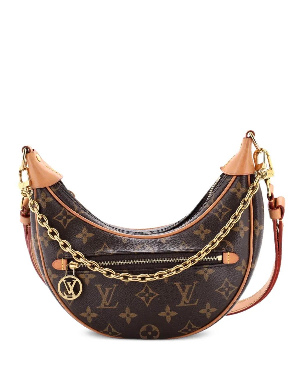 Louis Vuitton Pre-Owned Loop Handbag Monogram Canvas hobo bag - Braun
