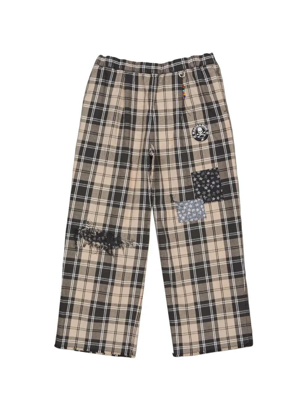 Mastermind Japan x Sean Wotherspoon check-pattern trousers - Nero