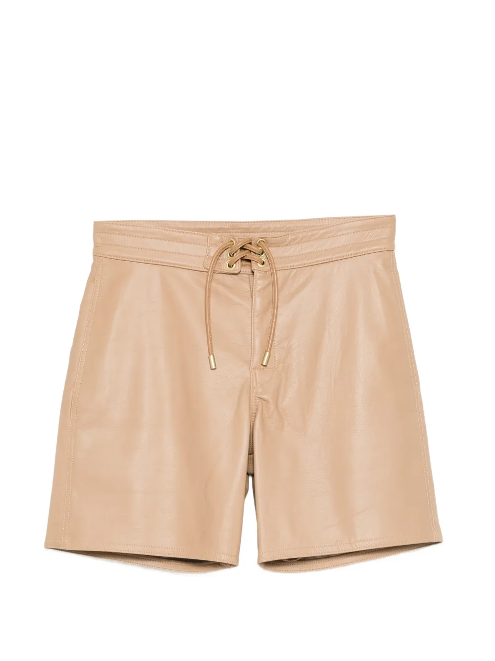 A LEATHER Board shorts - Neutrals