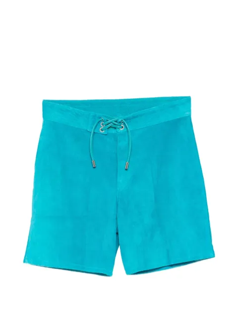 A LEATHER Board shorts