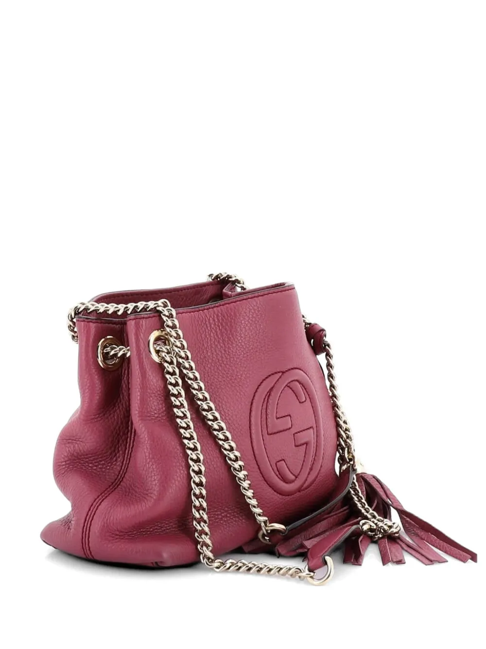 Gucci Pre-Owned Soho Chain Strap Leather Mini shoulder bag - Rosa
