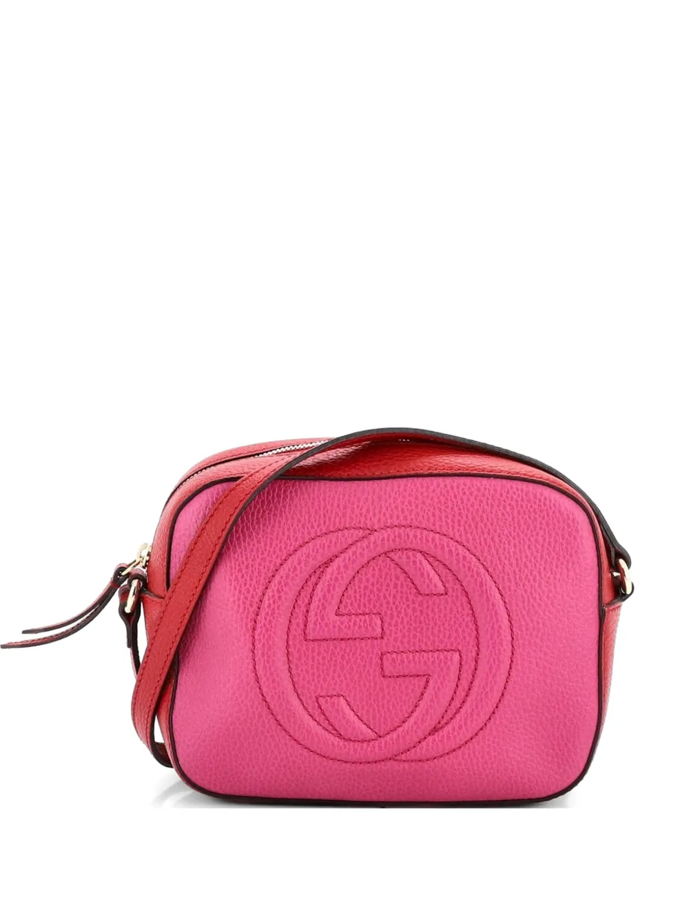 Gucci Pre-Owned Soho Disco Leather Small crossbody bag - Rosa