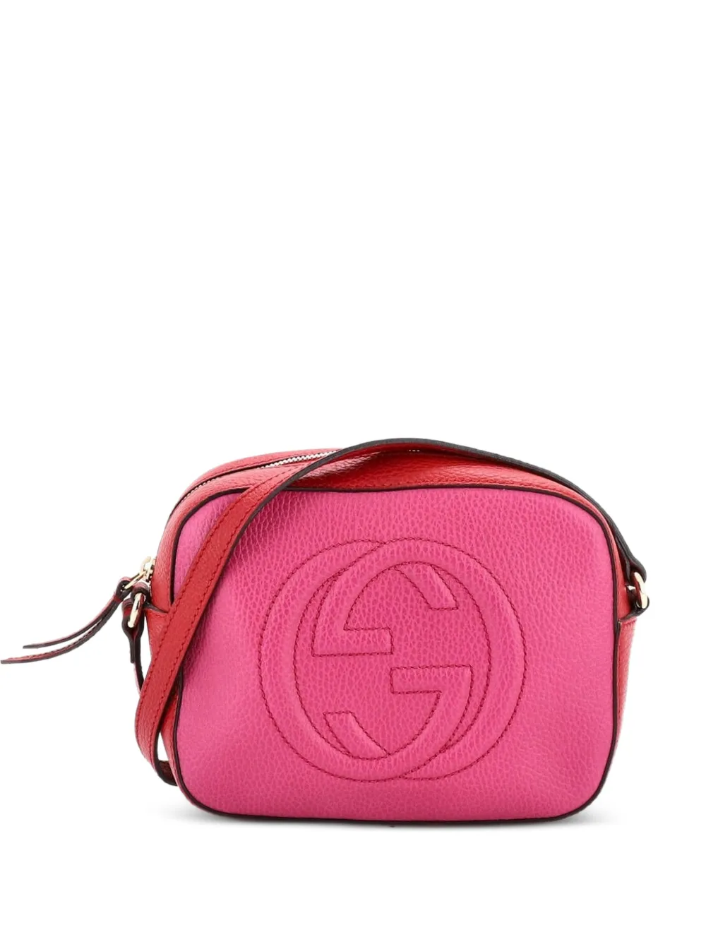 Gucci Pre-Owned Soho Disco Leather Small crossbody bag - Rosa