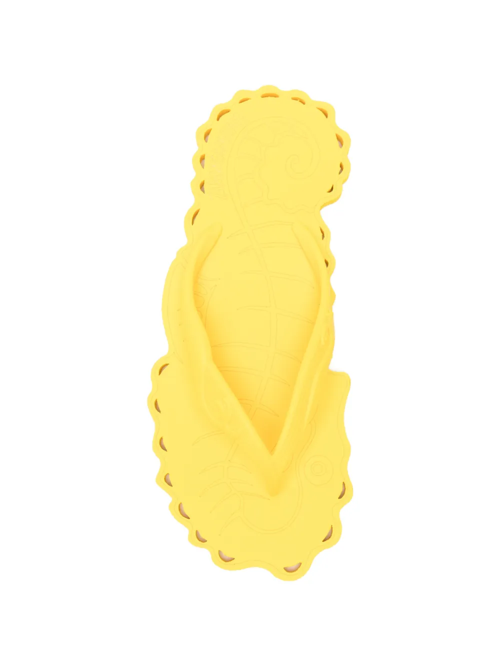 ZIMMERMANN Seafoam teenslippers Geel