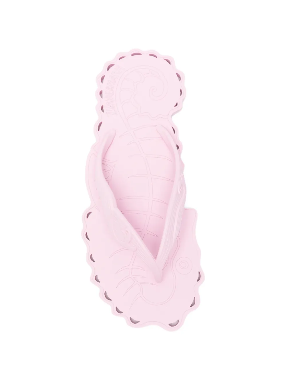 ZIMMERMANN Seafoam teenslippers Roze