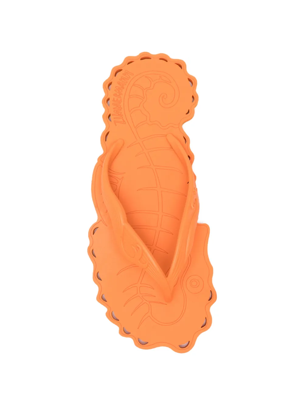 ZIMMERMANN Seafoam teenslippers Oranje
