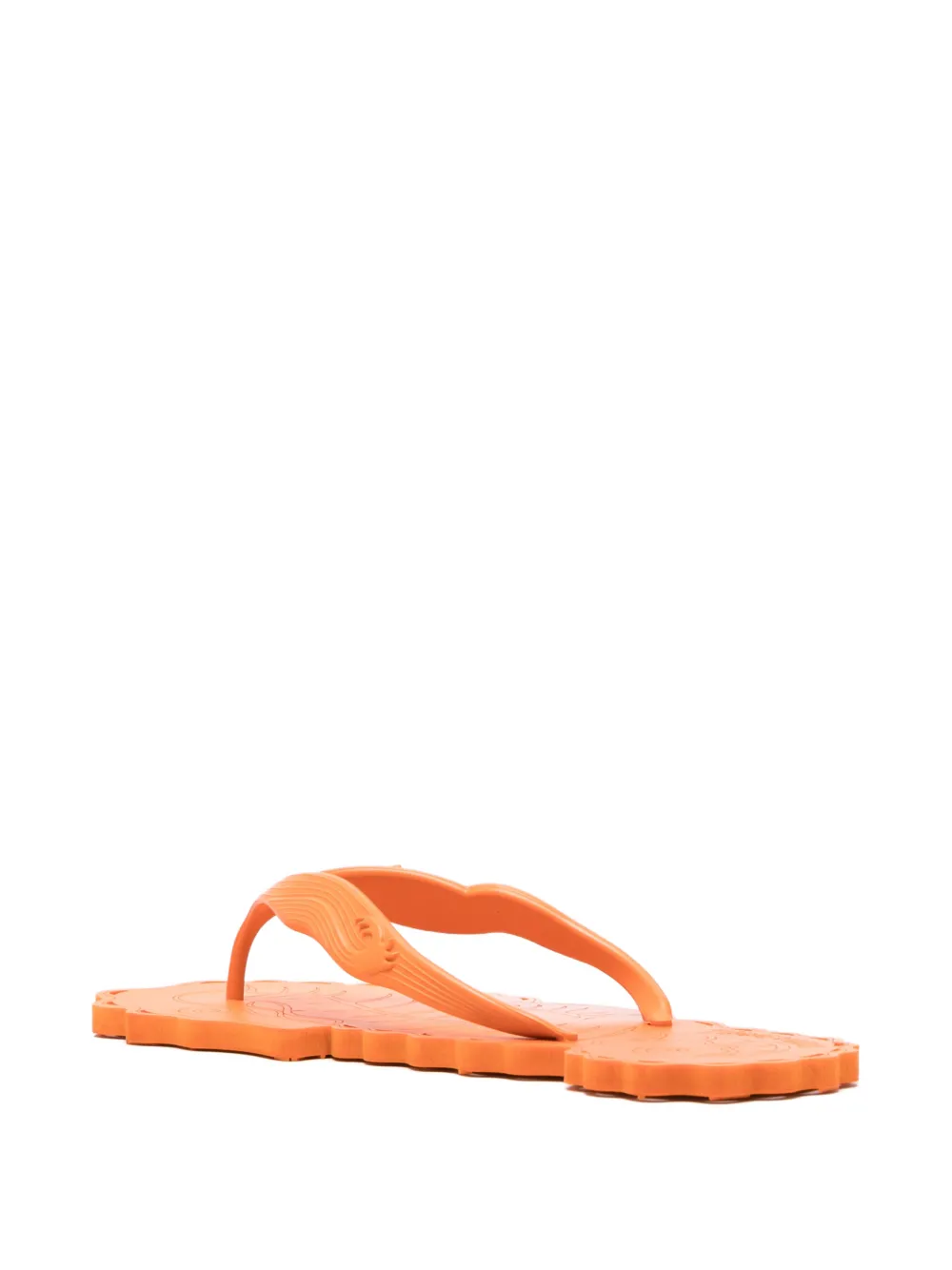 ZIMMERMANN Seafoam teenslippers Oranje