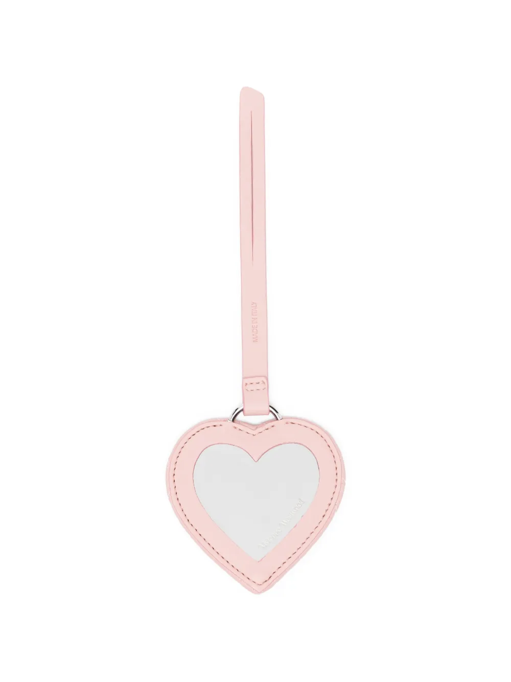 Vivienne Westwood Tassenbedel met hartvormige spiegel Roze