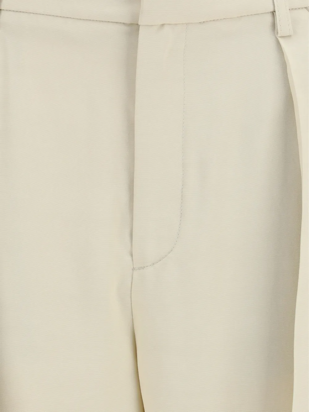  Jacob Cohën Pantaloni A Gamba Ampia Con Pieghe - Toni Neutri 