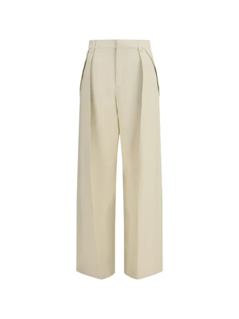 Jacob Cohën pleated wide-leg trousers