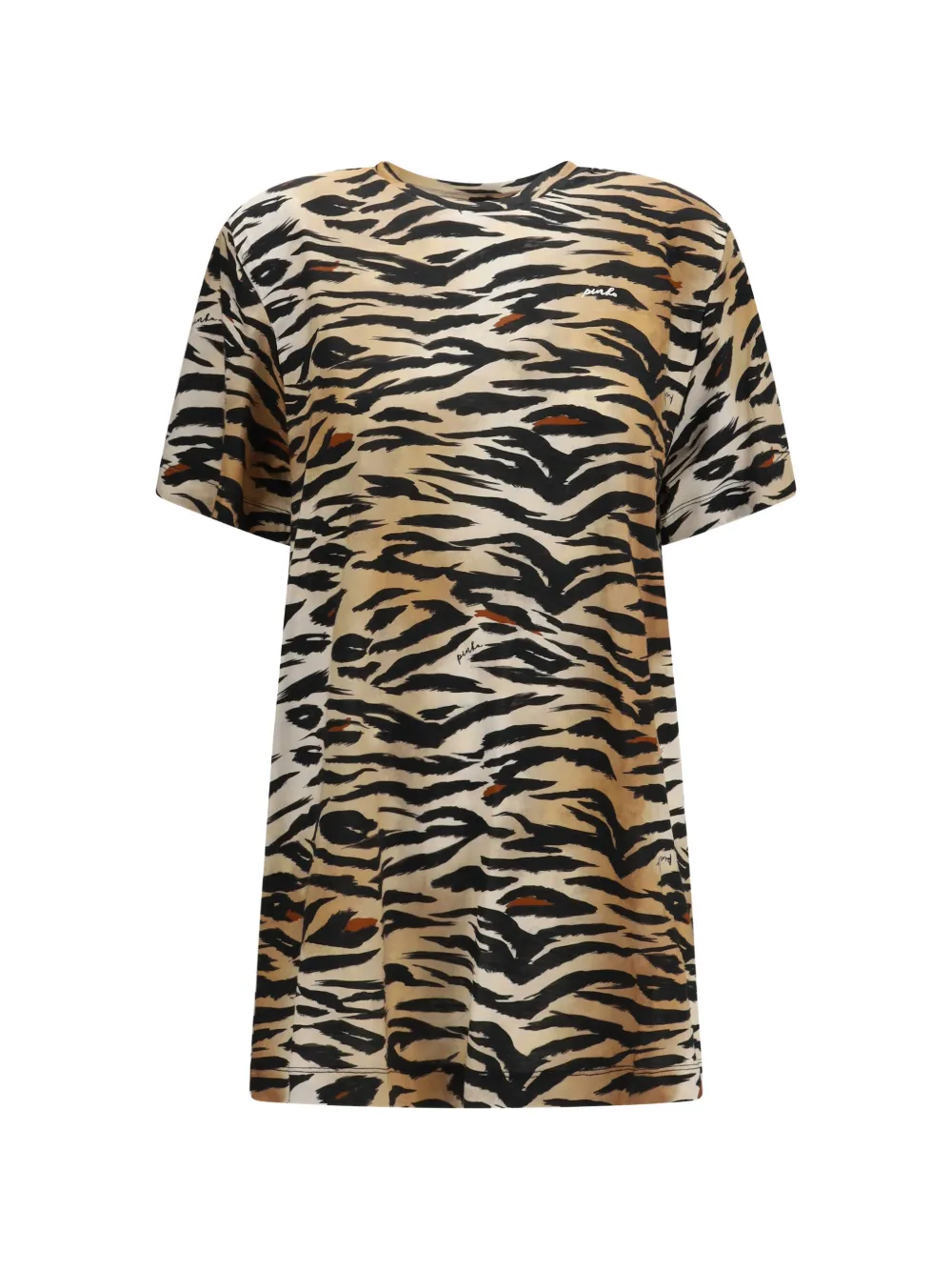 PINKO tiger-print T-shirt - Nude