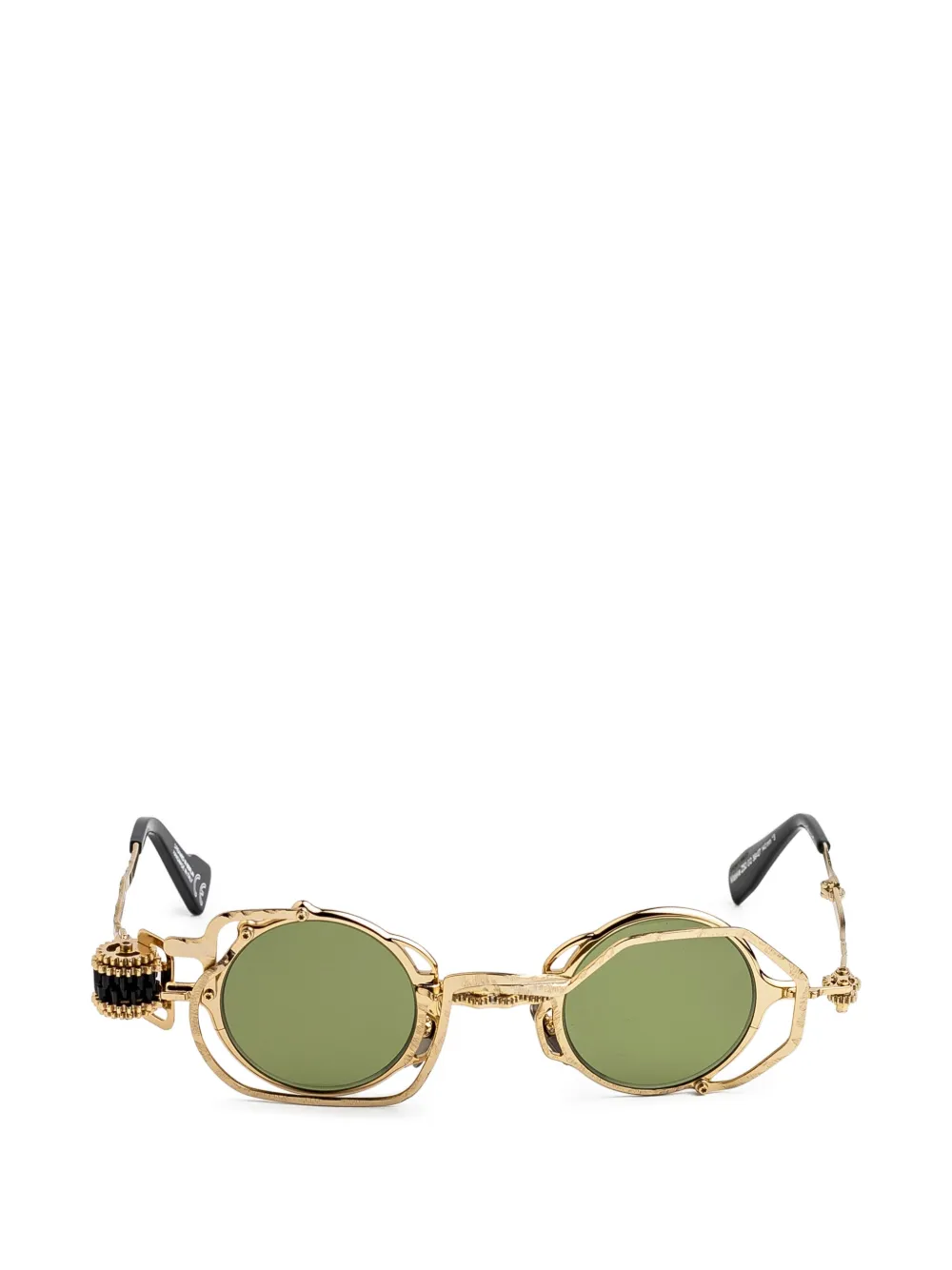Kuboraum Z50 round-frame sunglasses - Oro