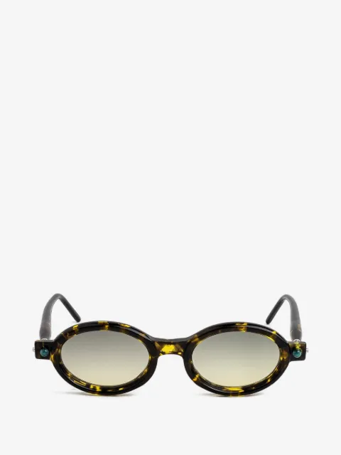 Kuboraum P6 oval-frame sunglasses