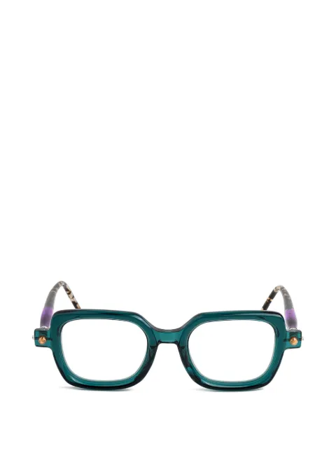 Kuboraum P4 square-frame glasses