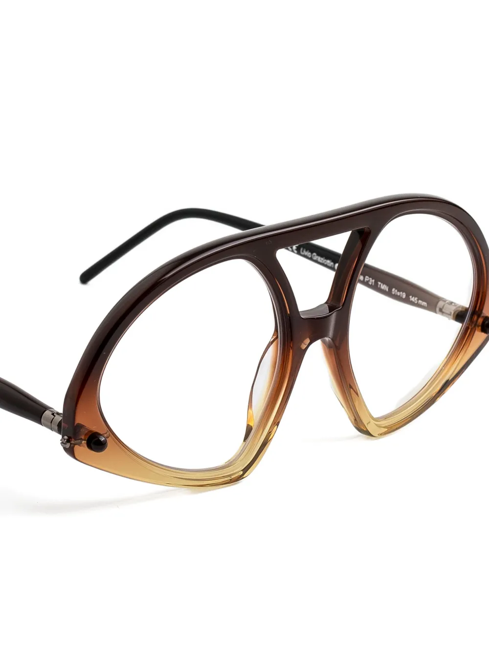 Kuboraum Truman Capote zonnebril Bruin