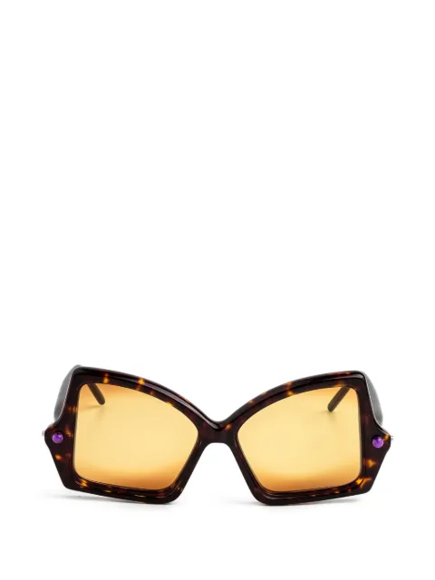 Kuboraum P30 geometric-frame sunglasses