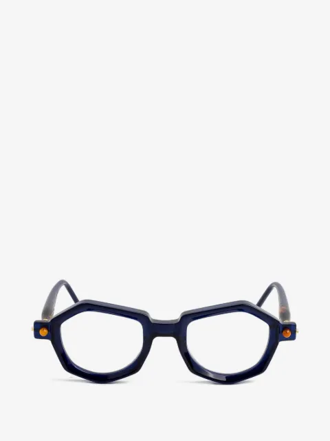 Kuboraum P27 geometric-frame glasses