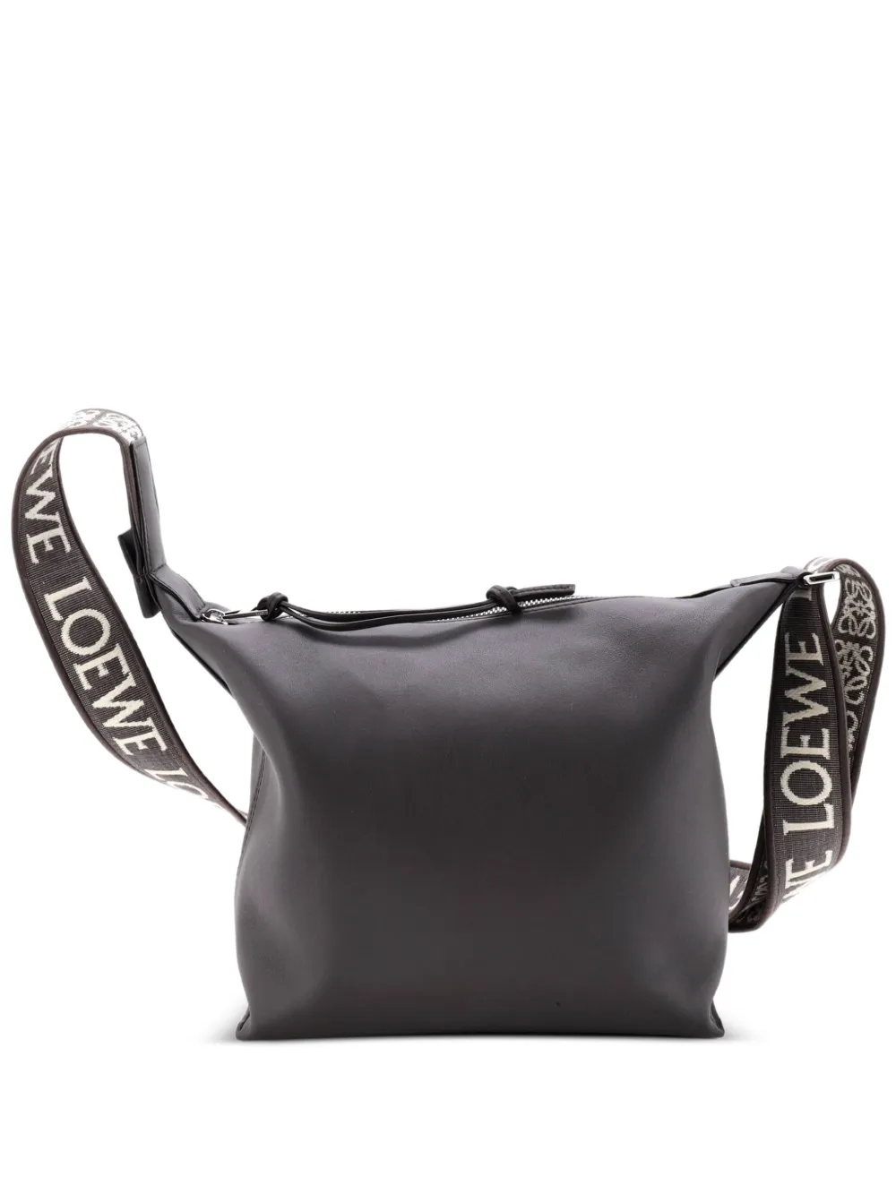 Loewe Pre-Owned Cubi Leather Small crossbody bag - Grigio