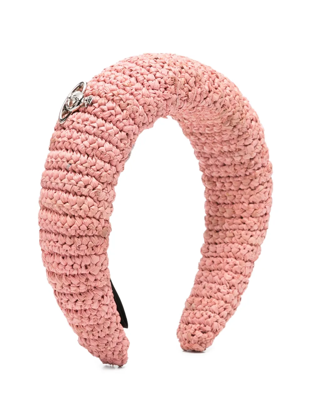 Vivienne Westwood raffia headband - Rosa