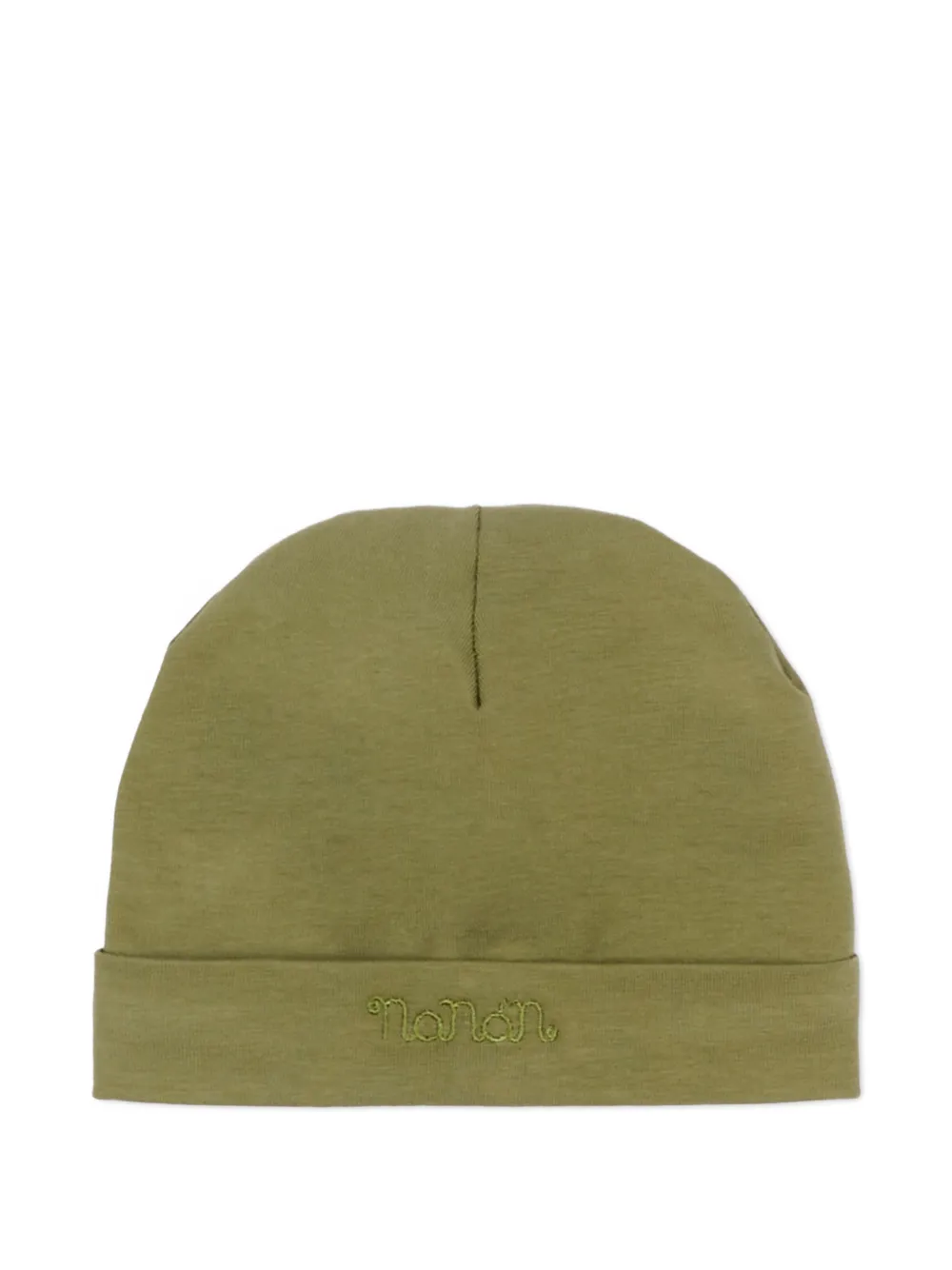 NANAN logo beanie hat - Verde