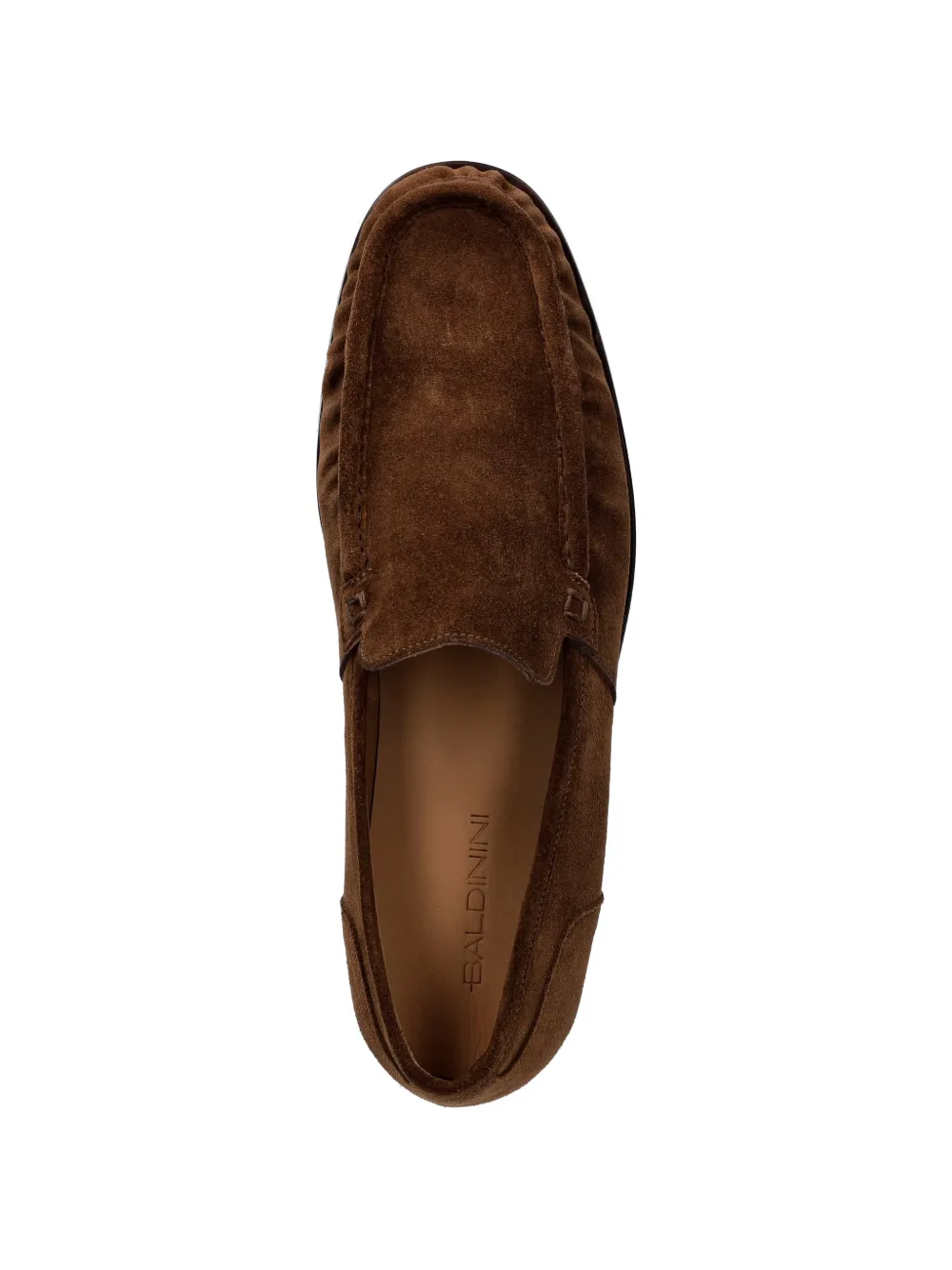 Baldinini Platte loafers Bruin