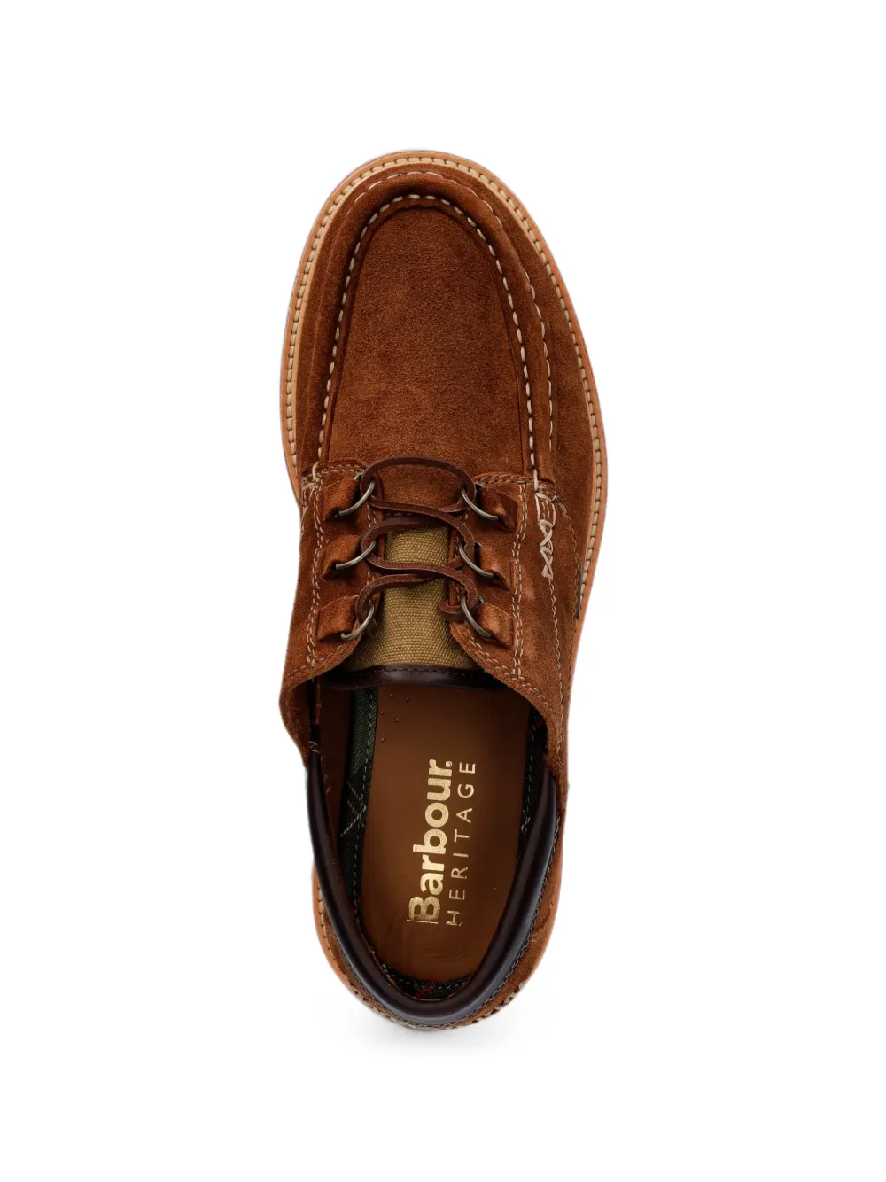 Barbour Murtun suède Derby schoenen Bruin