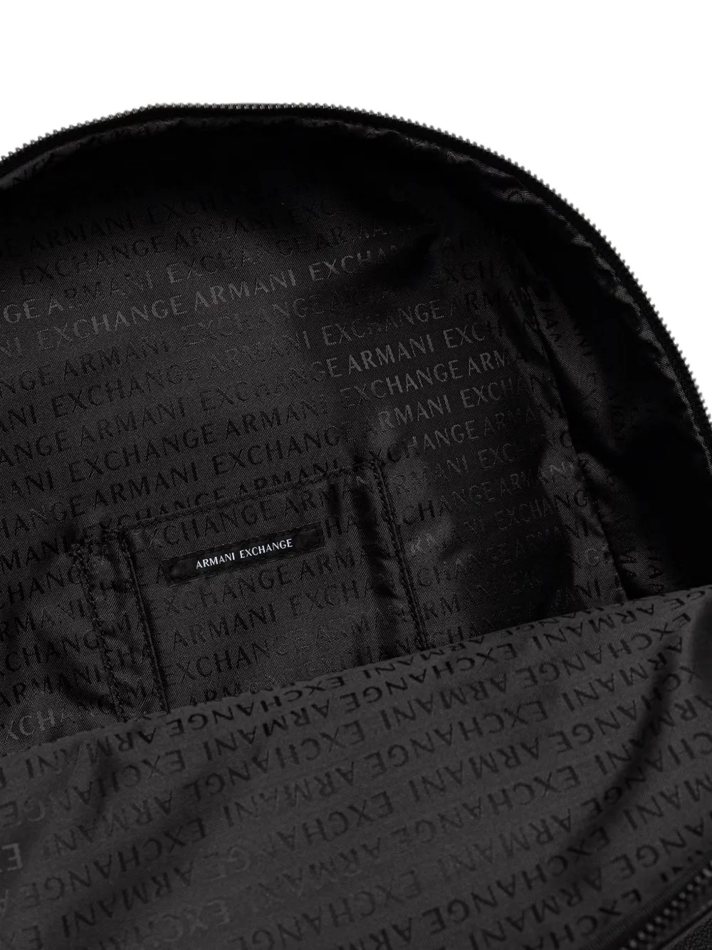 Armani Exchange Rugzak met logoprint Zwart