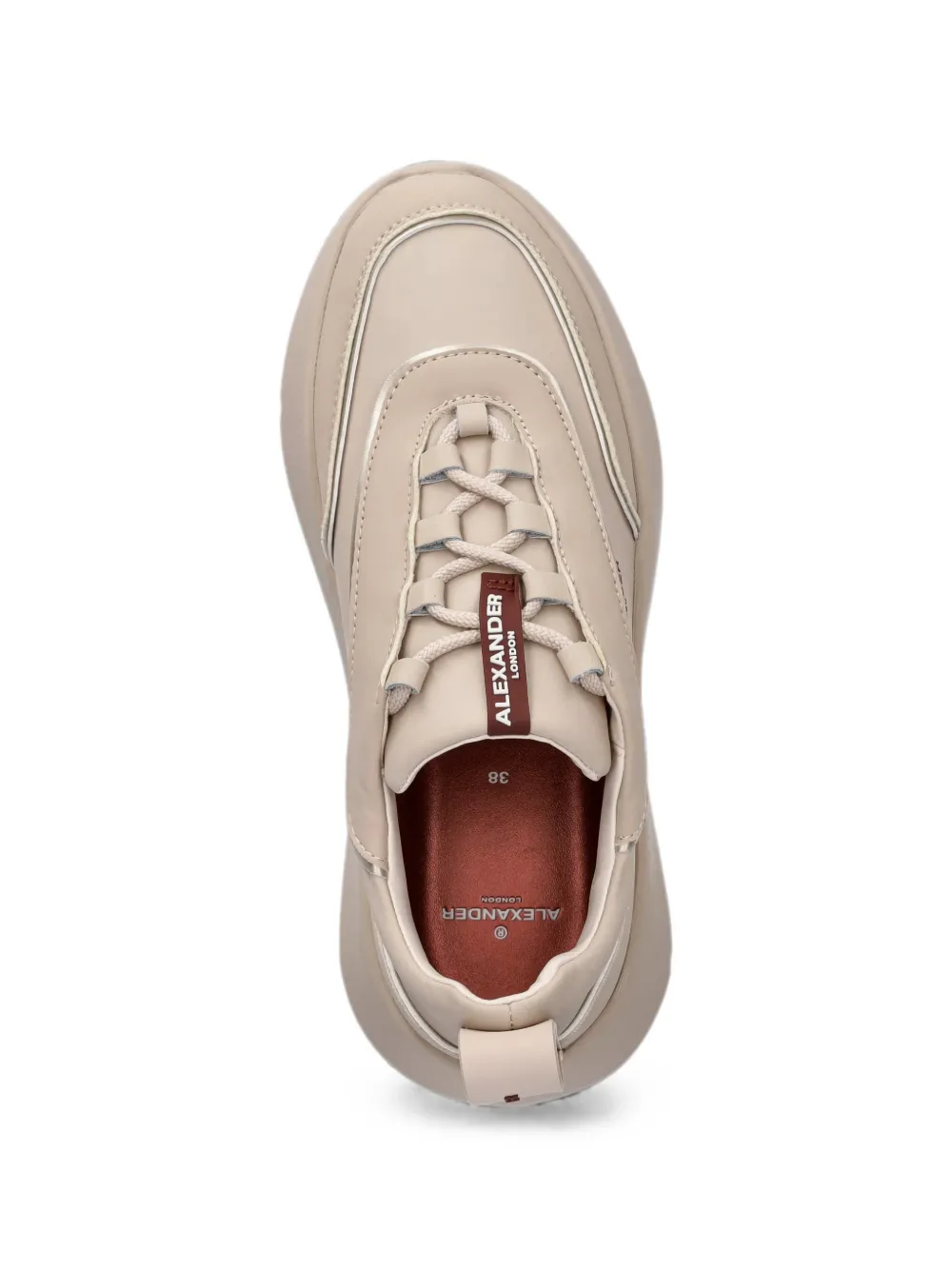 Alexander Smith Eclipse logo-print chunky-sole sneakers Beige
