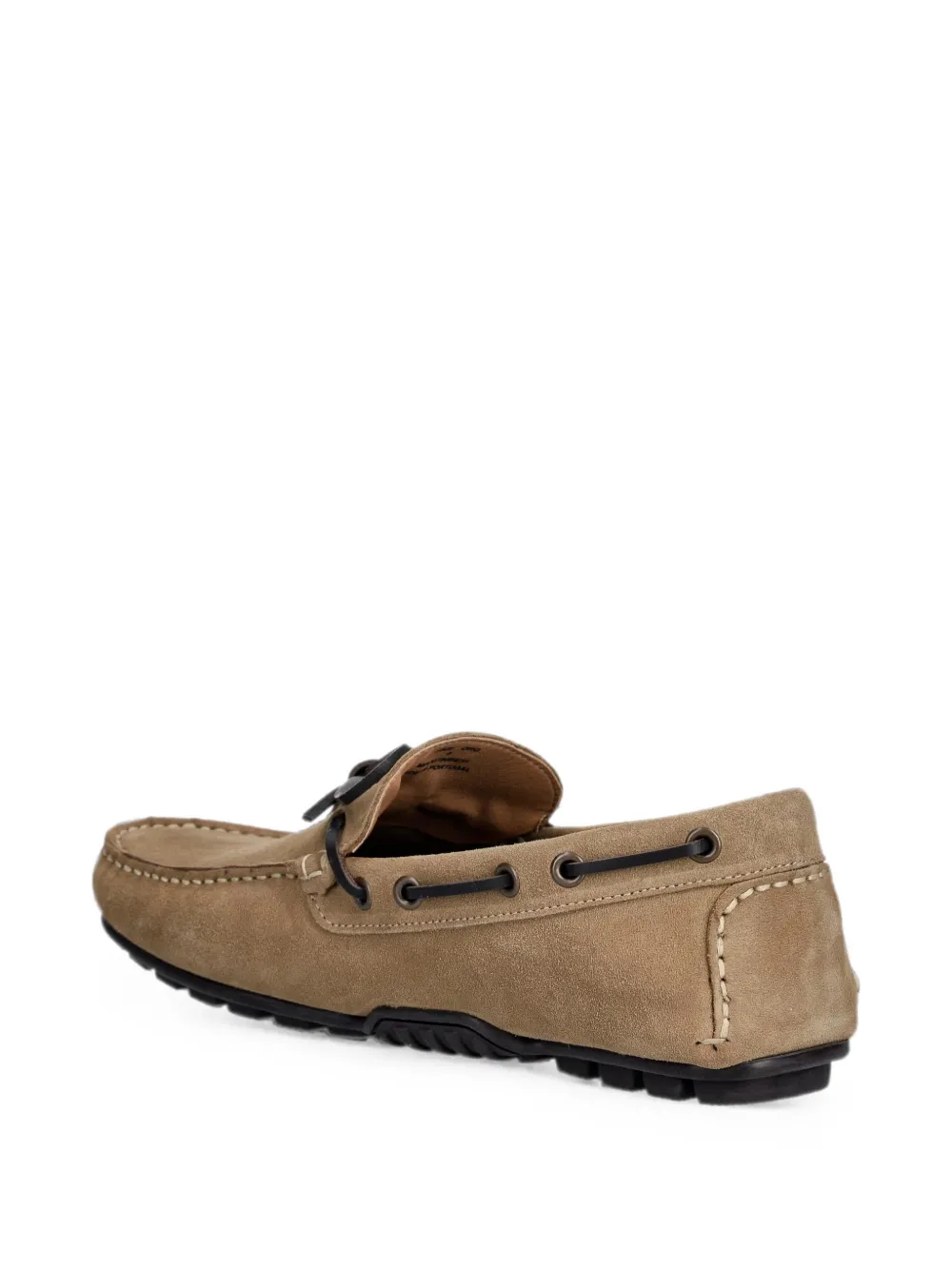 Barbour Courage Driving leather boat shoes Beige