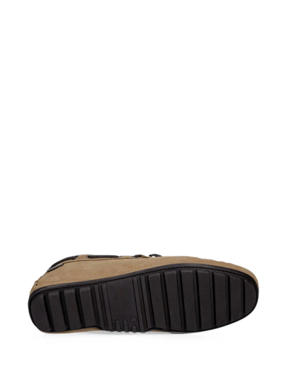 Barbour Courage Driving leather boat shoes Beige