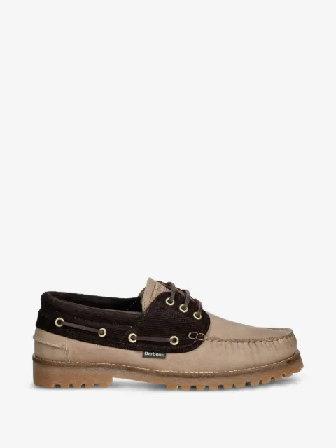 Barbour Re-Engineered Deck leather boat shoes