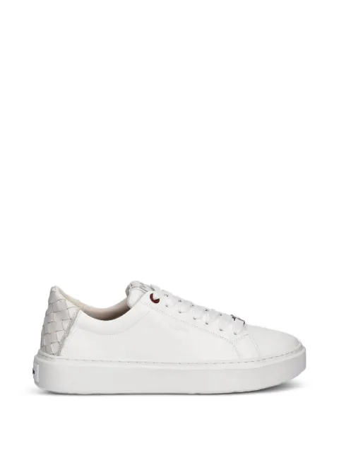 Alexander Smith London woven-detail leather sneakers