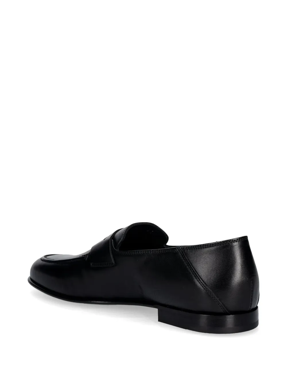 Baldinini Loafers met bandje en ronde neus Zwart