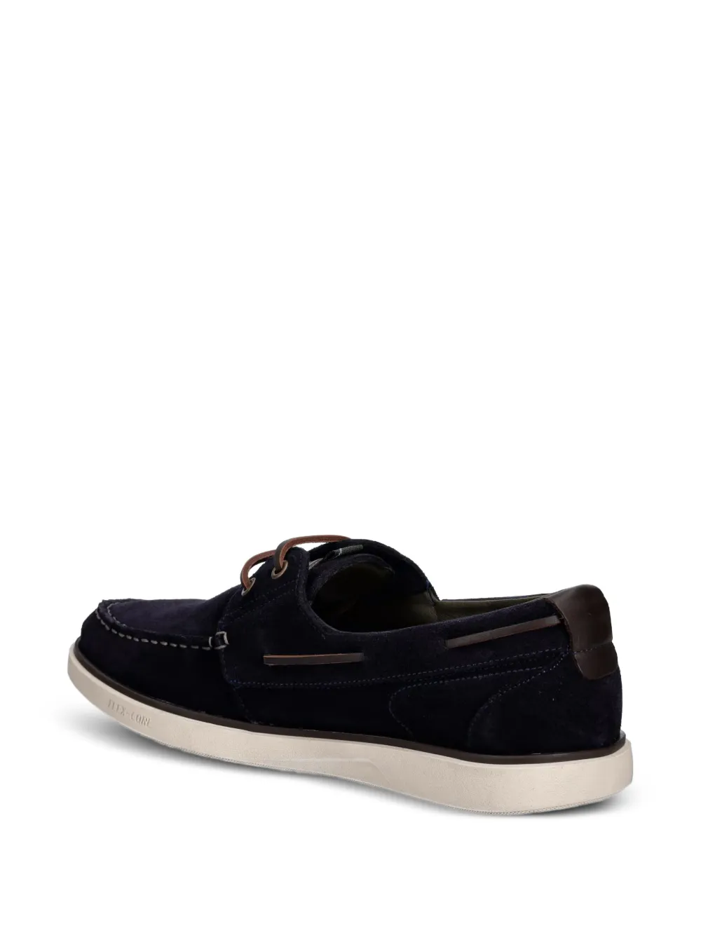 Barbour Rothley suede boat shoes Blauw
