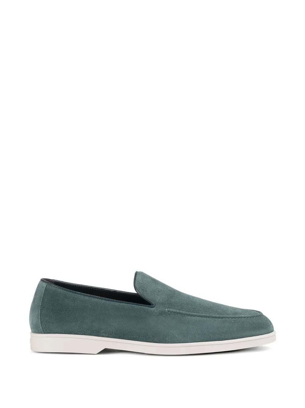 Doucal's Horizon suede loafers - Blu
