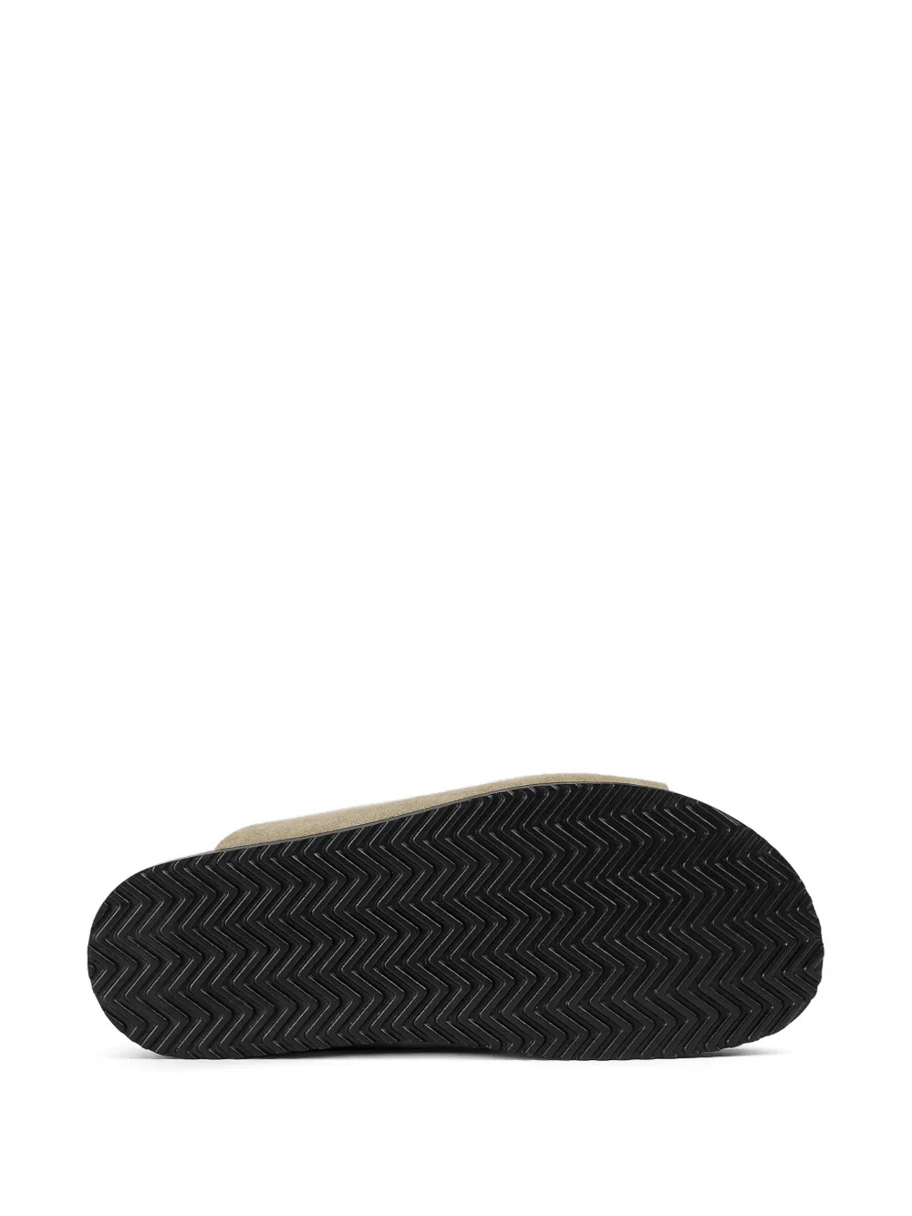 Doucal's double-strap suede sandals Beige