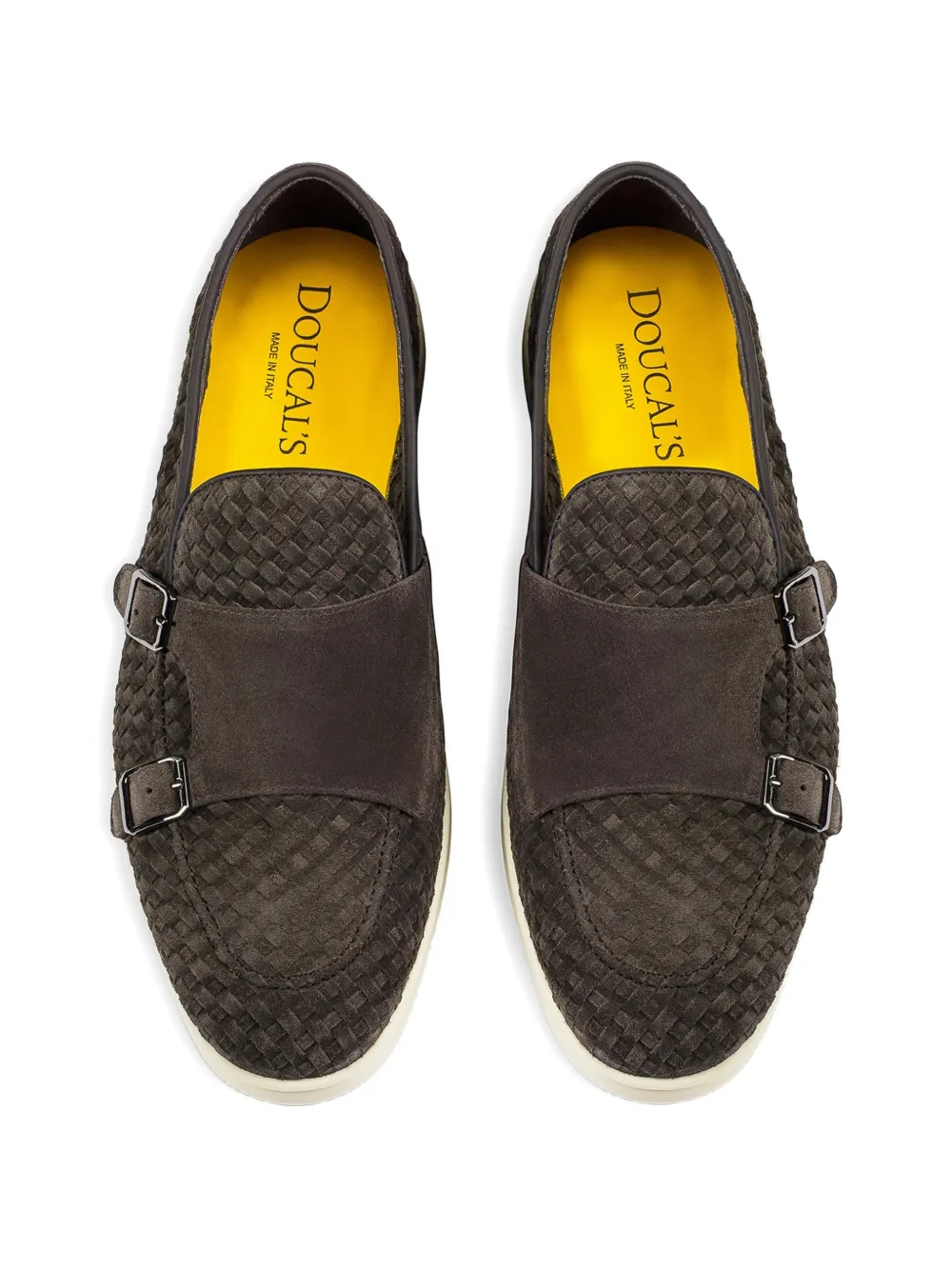 Doucal's double-buckle loafers Bruin