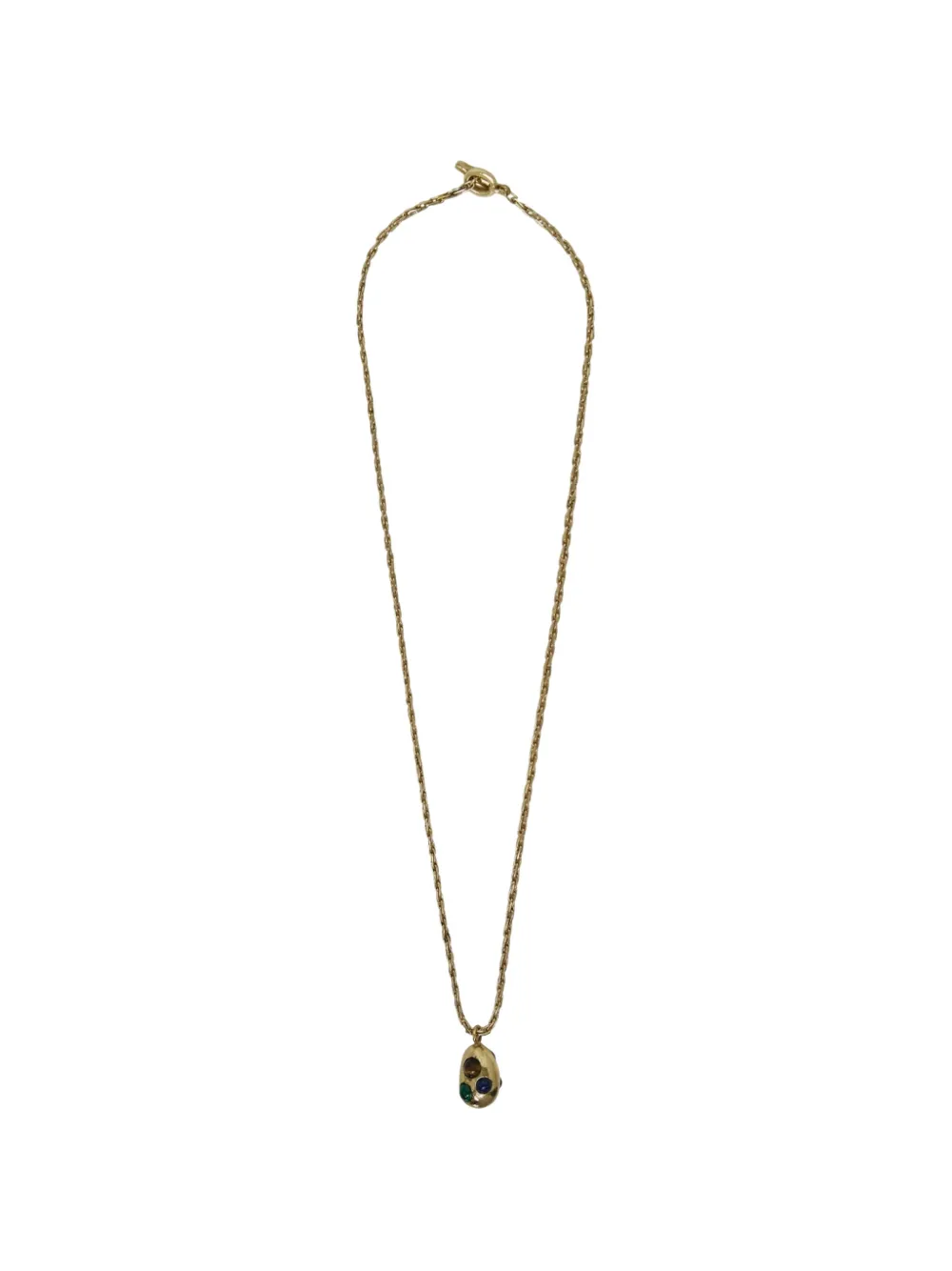 ALEMAIS egg-pendant necklace - Oro