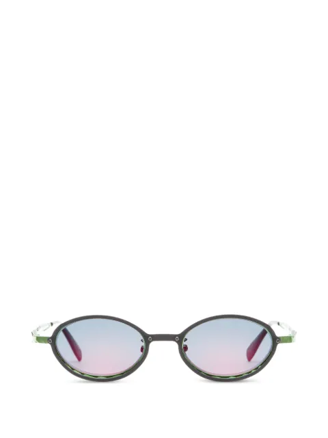 Kuboraum Mask H18 oval-frame sunglasses