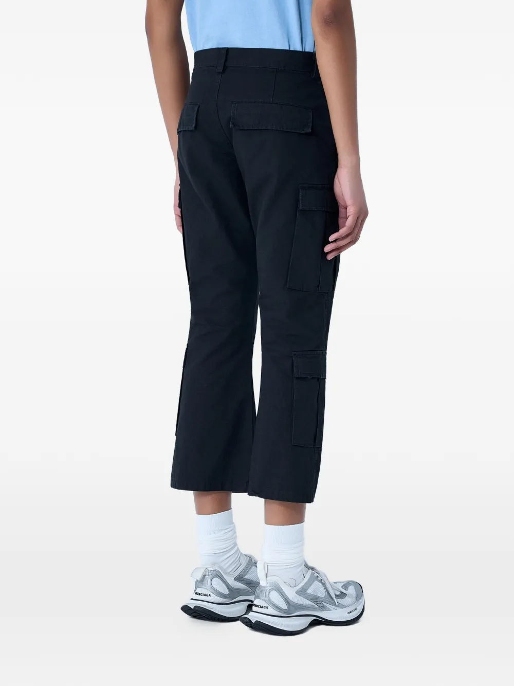 Balenciaga Capri cargo broek Zwart