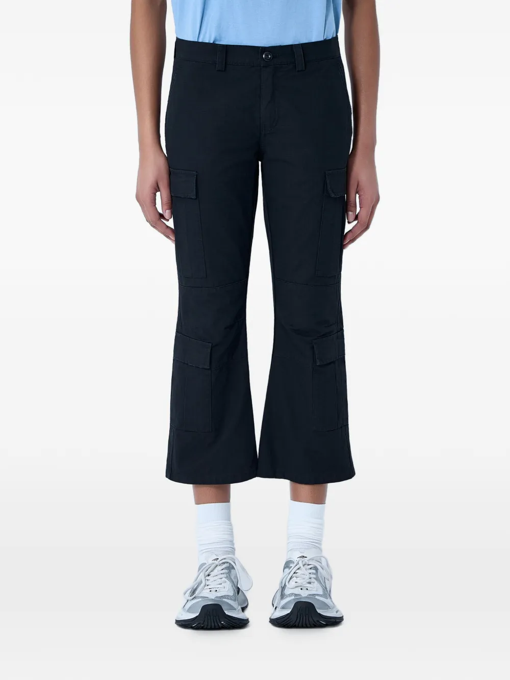 Balenciaga capri cargo trousers - Schwarz