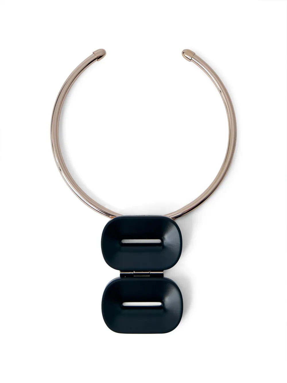 Max Mara hinged pendant necklace - Gold